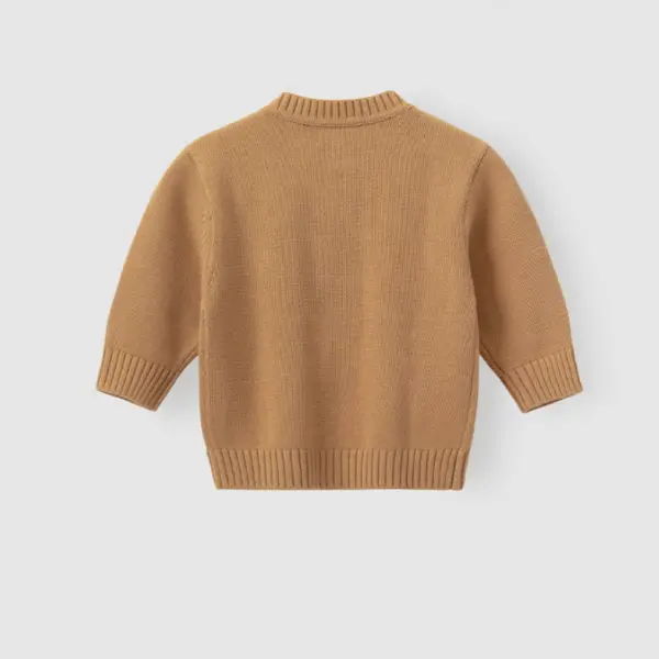 Cardigan en tricot de coton pour bébé